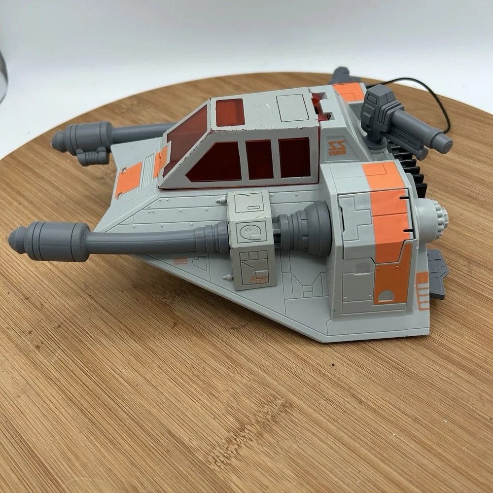 Star Wars 2009 Hasbro Galactic Heroes HOTH SNOW SPEEDER Ship‎
